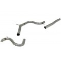 Piper exhaust Volkswagen Golf MK5 1.9 TDI Cat-Back exhaust system 0 Silencer- Discreet